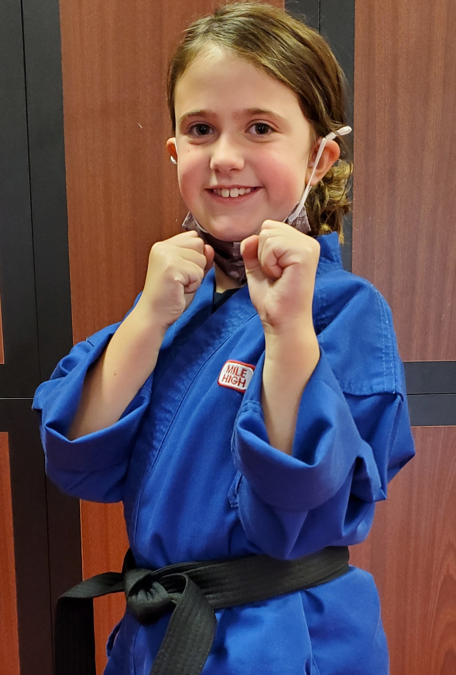 students sets black belt goal