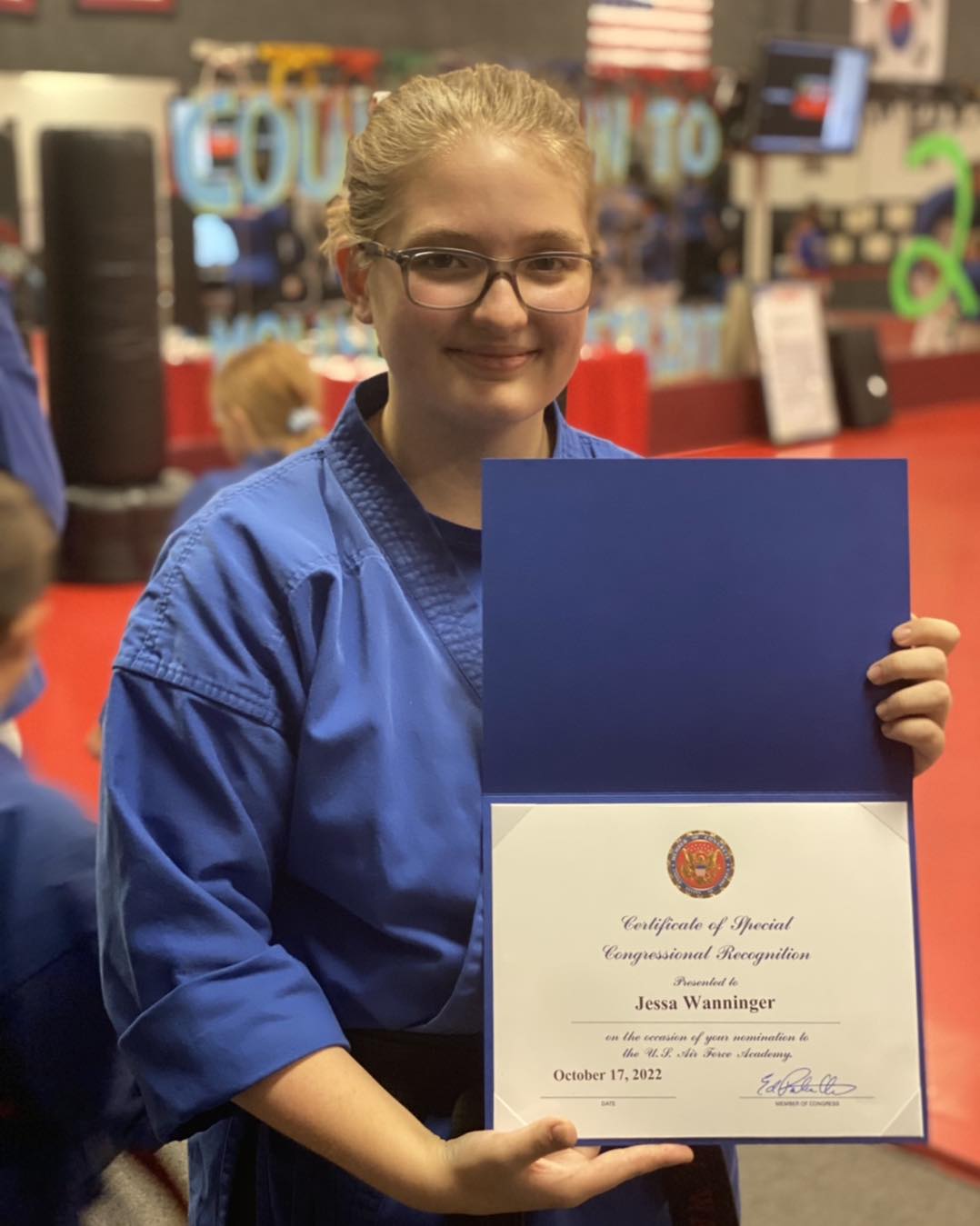 Black Belt displays congressional acceptance award